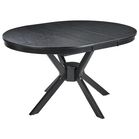 Beliani Table de salle à manger extensible en MDF Rétro TYMIS  