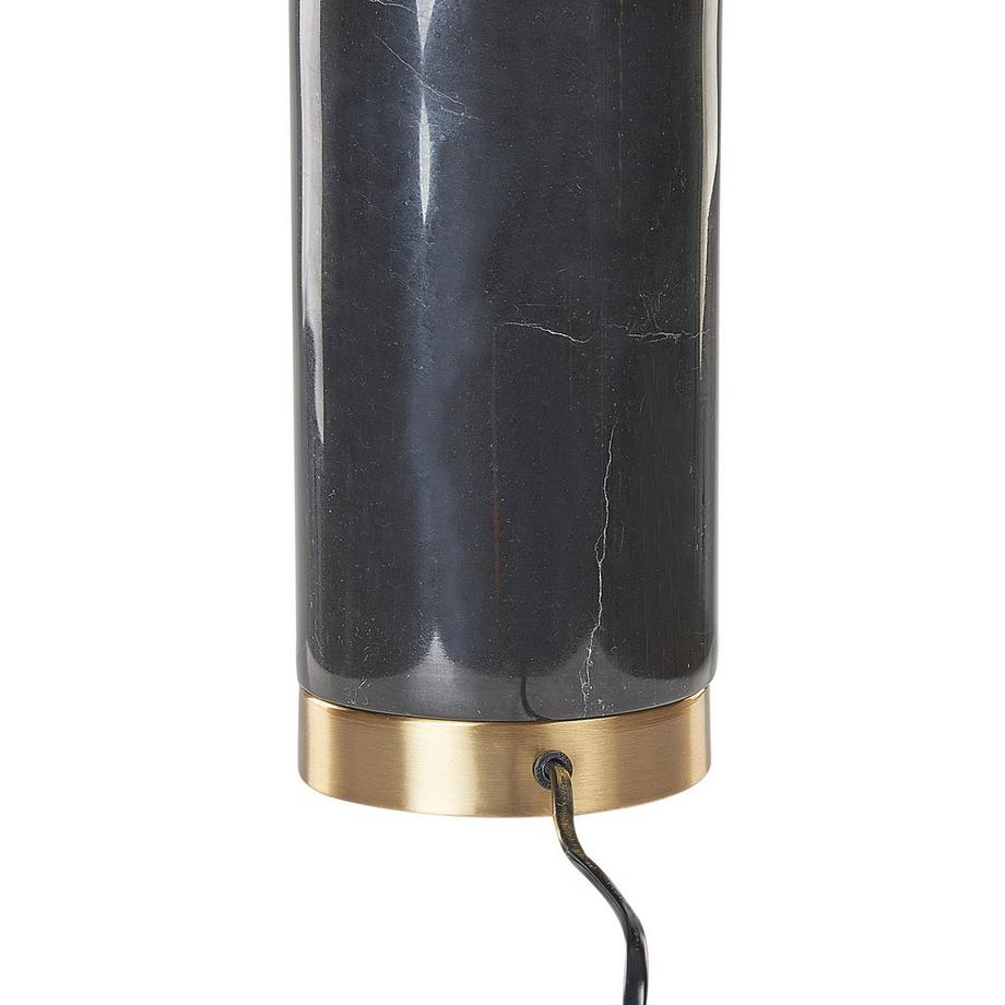 Beliani Lampe à poser en Marbre  HONDO  