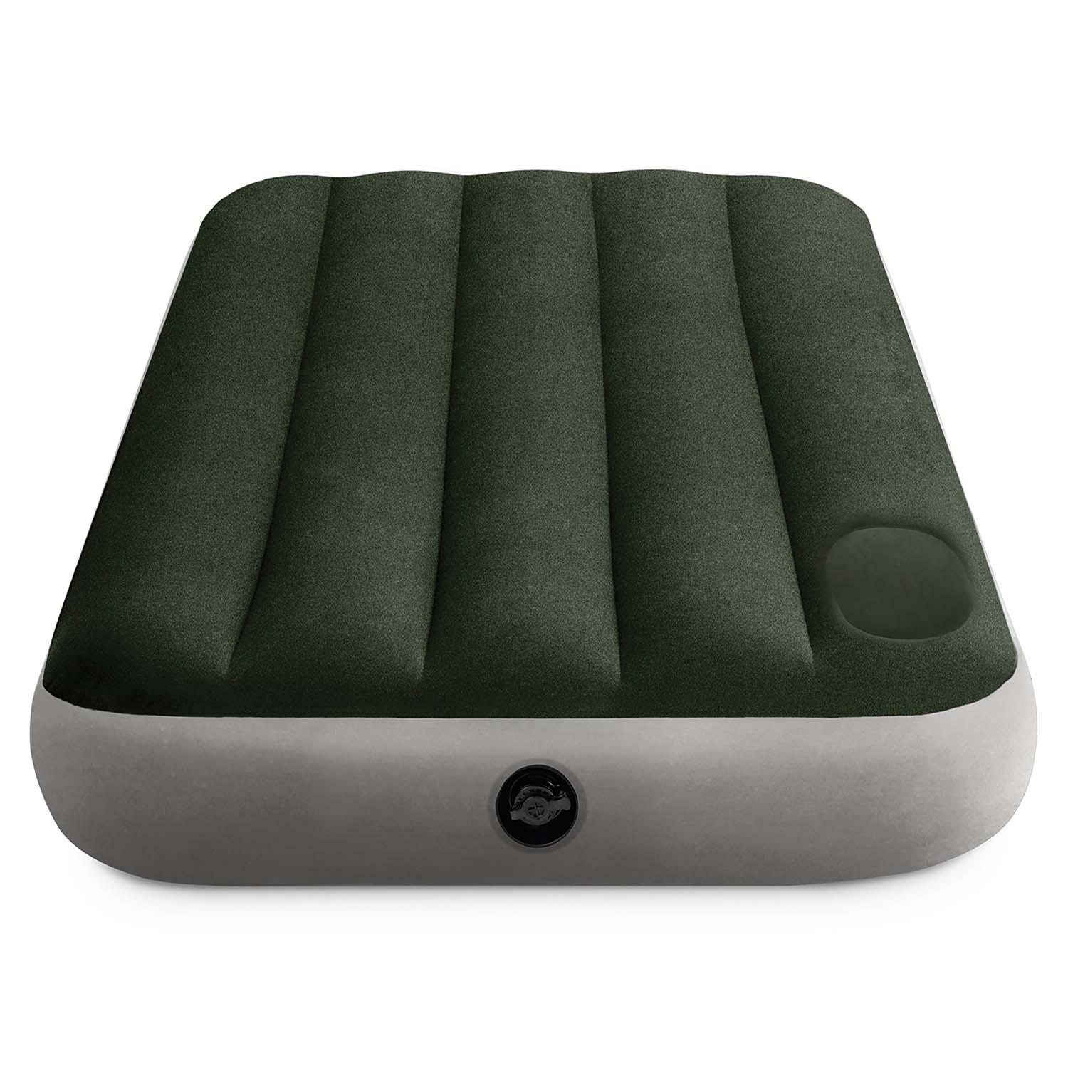 B2X Materasso Gonfiabile 191x76x25 cm con Pompa a Pedale Integrata  