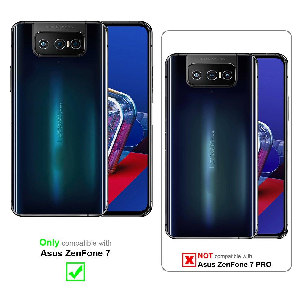 Cadorabo  Vollbild Display-Schutzglas für Asus ZenFone 7 - Schutzfolie 