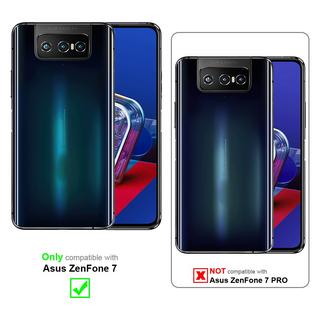 Cadorabo  Vollbild Display-Schutzglas für Asus ZenFone 7 - Schutzfolie 