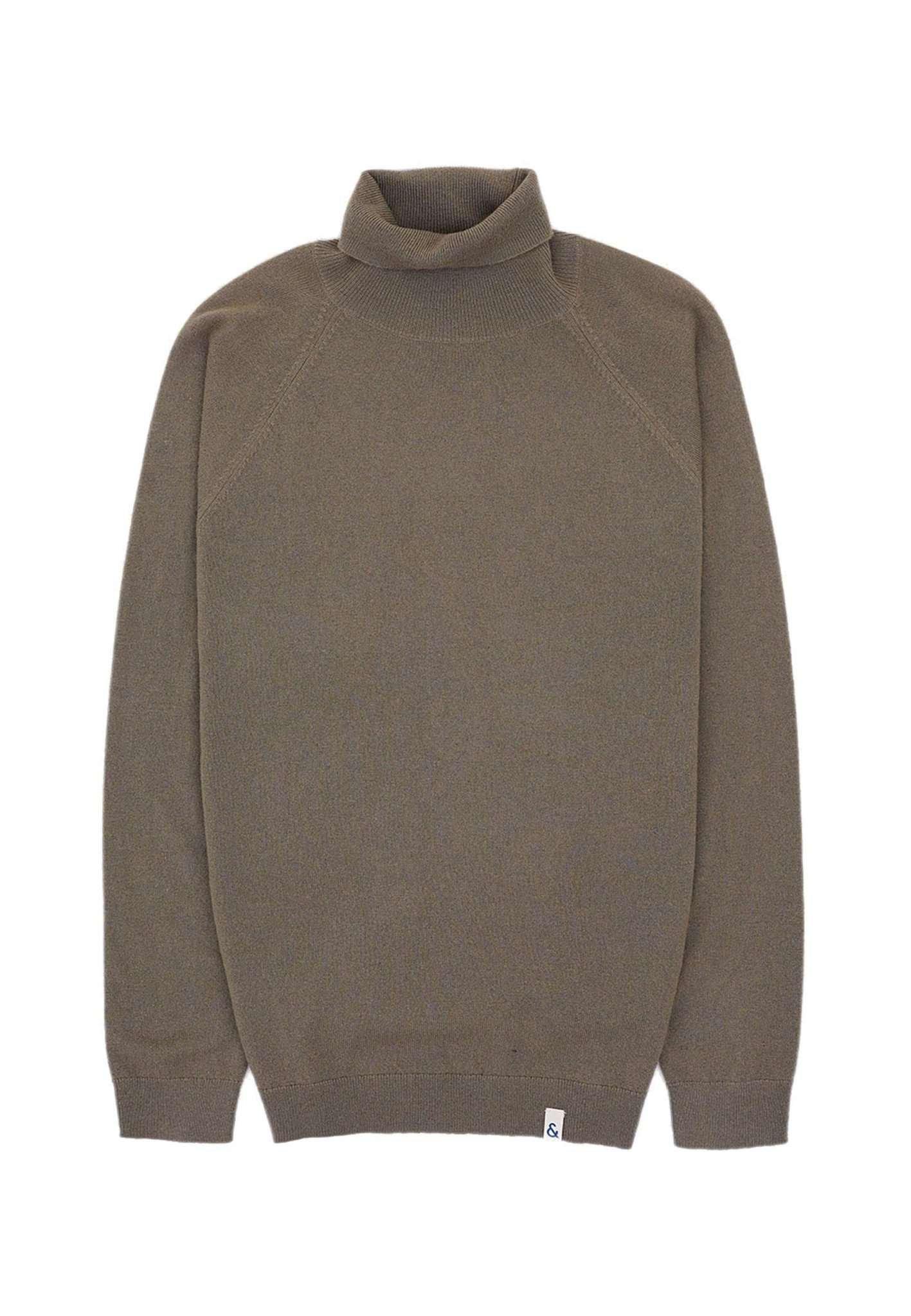 Image of Pullover Turtleneck-cashmere Herren Grün XL