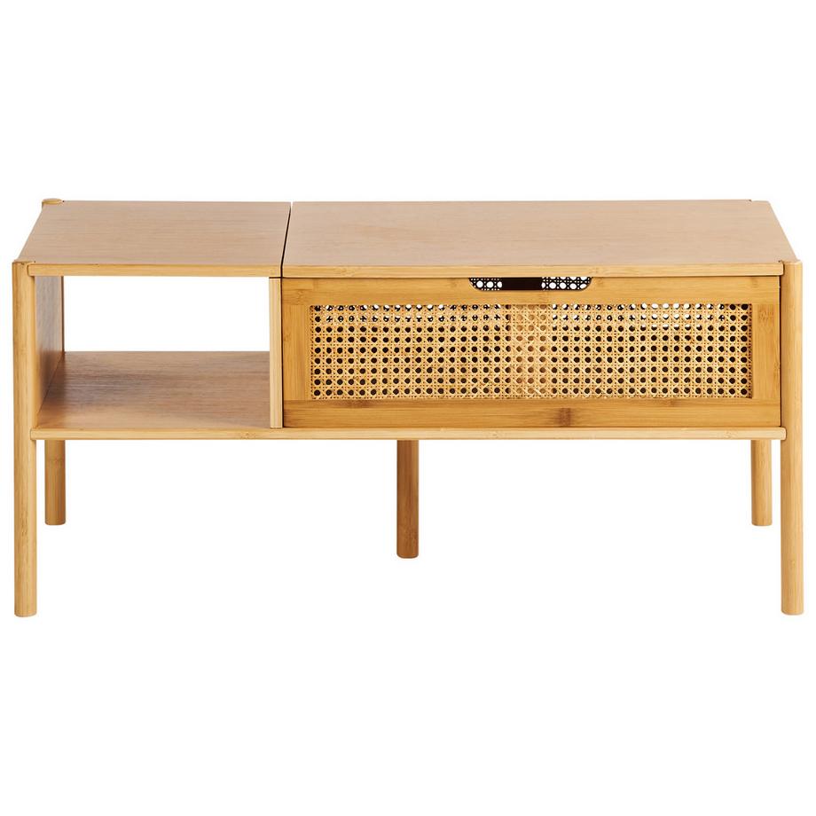 Beliani Couchtisch aus Bambus Rustikal SURREY  