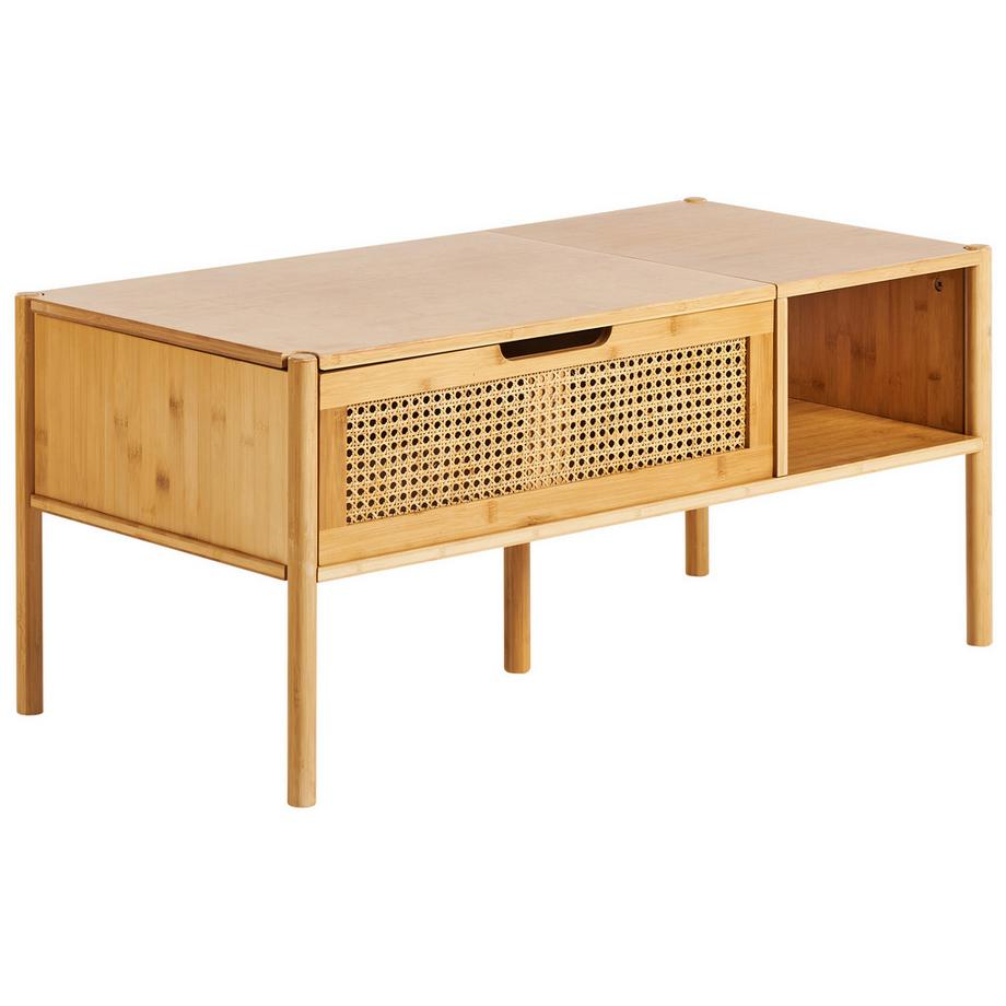 Beliani Couchtisch aus Bambus Rustikal SURREY  