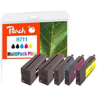 Peach  Tinte HP No 711 MultiPack Plus, bk, c 2x41; 3x32ml, 2x1430, 2630, 2195, 1885 S. 