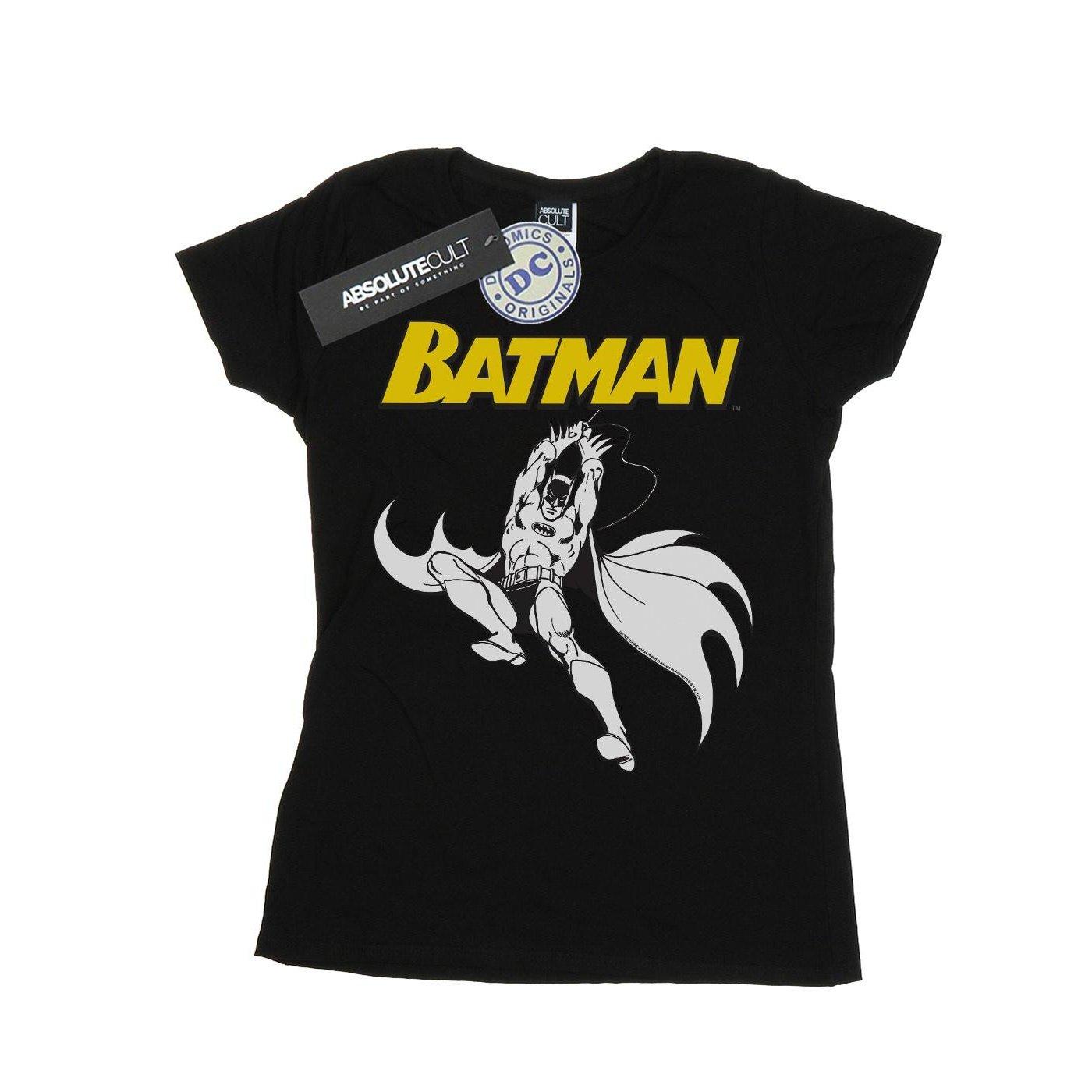 Image of Batman Jump Tshirt Damen Schwarz M