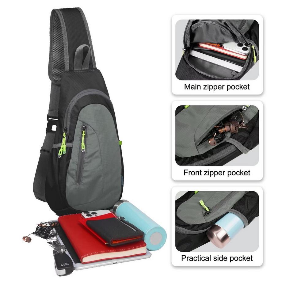 Only-bags.store Elegante Umhängetasche mit 2 abnehmbaren breiten Schulterriemen und Kette Handytasche  