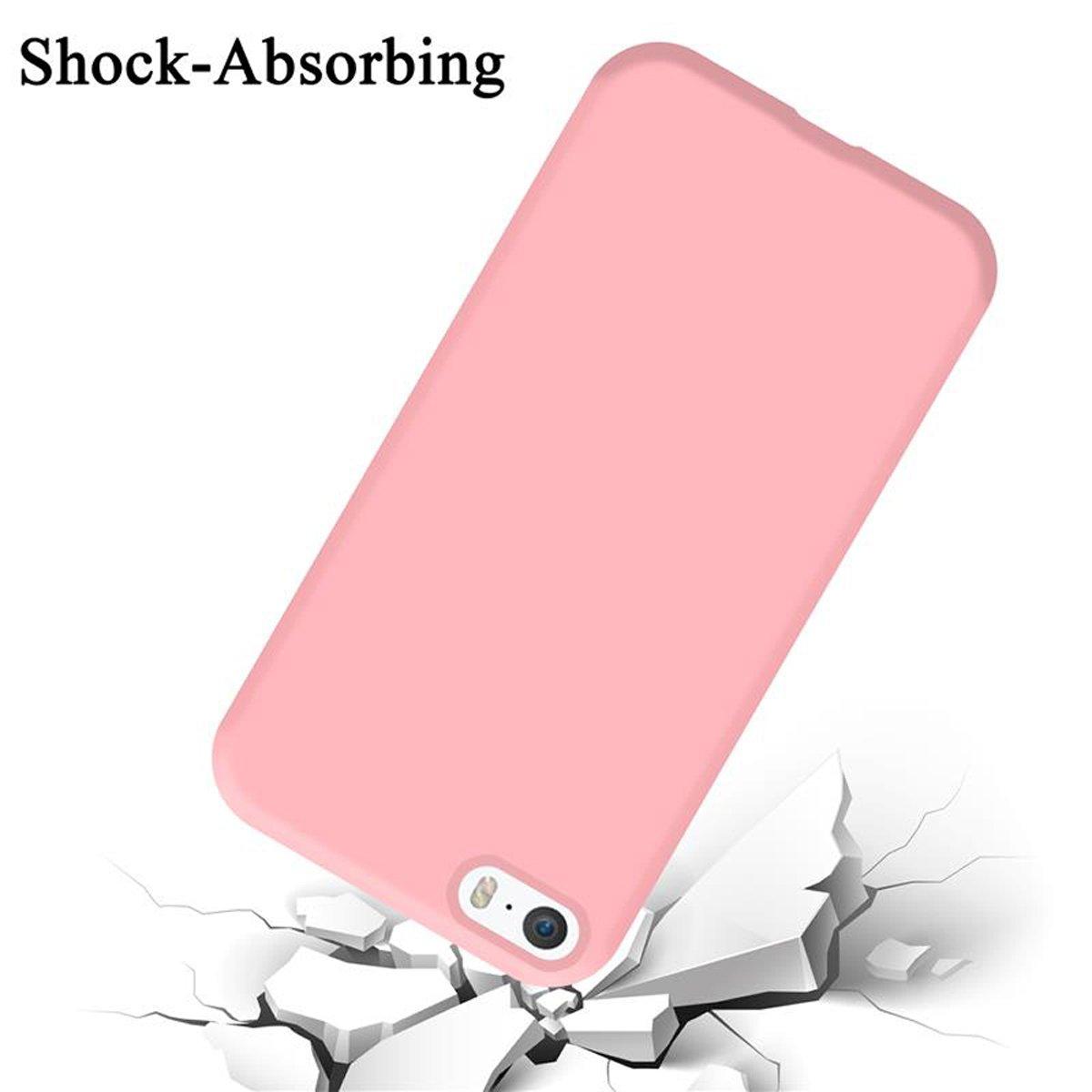 Cadorabo  Housse compatible avec Apple iPhone 5 / 5S / SE 2016 - Coque de protection en silicone TPU flexible 