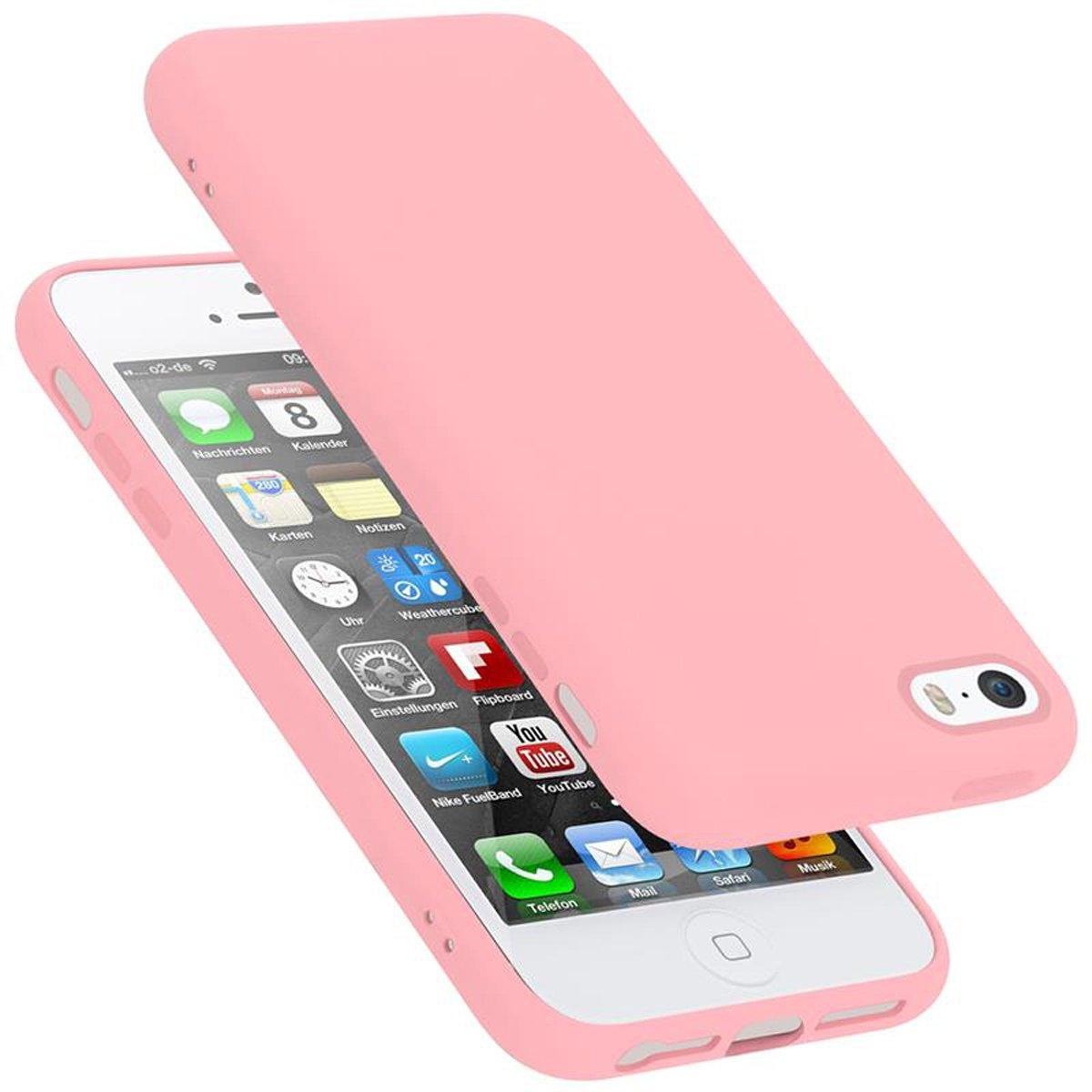 Cadorabo  Hülle für Apple iPhone 5 / 5S / SE 2016 TPU Silikon Liquid 