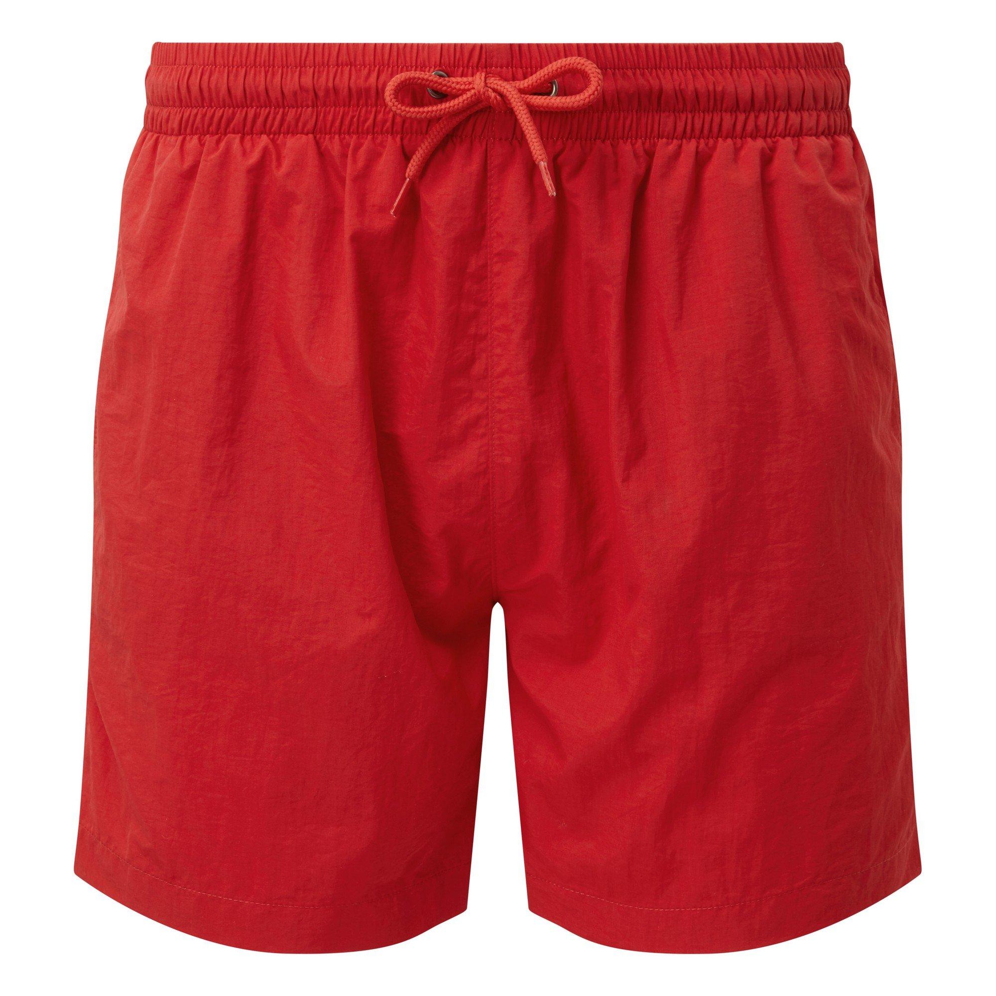 Image of Badeshorts Herren Rot Bunt S