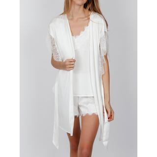 Admas Soft Saten Morgenmantel  