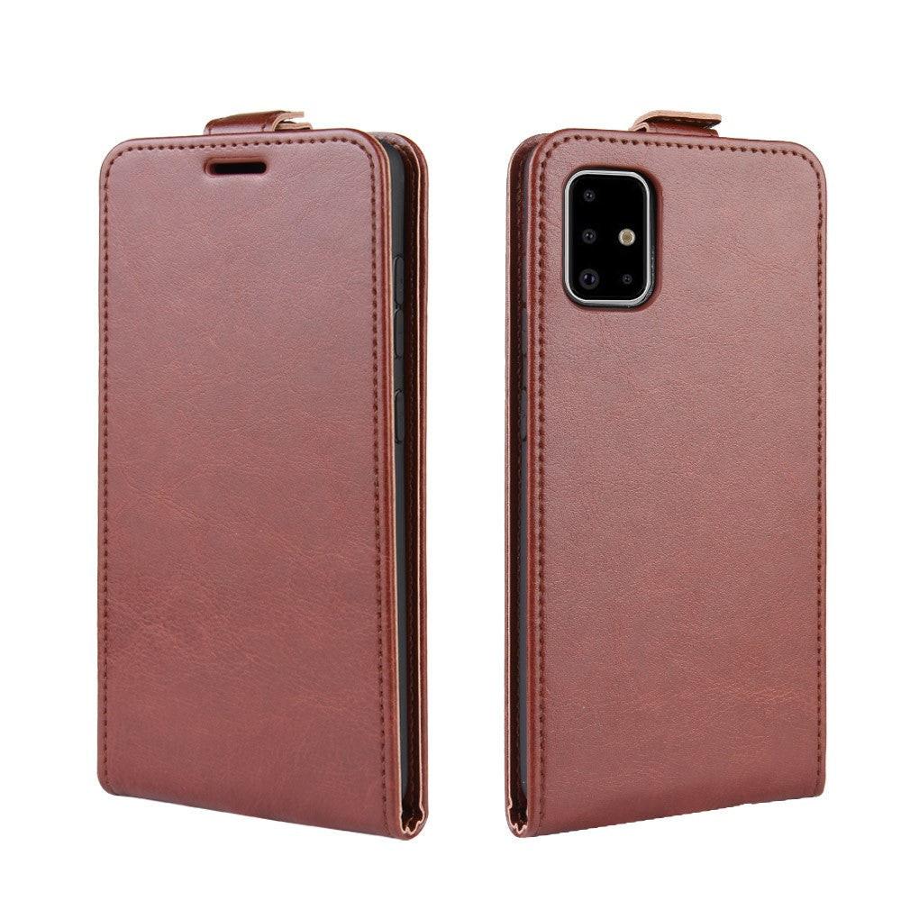 Cover-Discount  Galaxy A71 - Custodia classica in pelle Flip verticale 