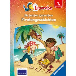 Die besten Piratengeschichten für Erstleser - Leserabe ab 1. Klasse - Erstlesebuch für Kinder ab 6 Jahren Kiel, Anja; Sohr, Daniel; Sohr, Daniel (Illustrationen); Fix, Patrick (Illustrationen) Gebundene Ausgabe 