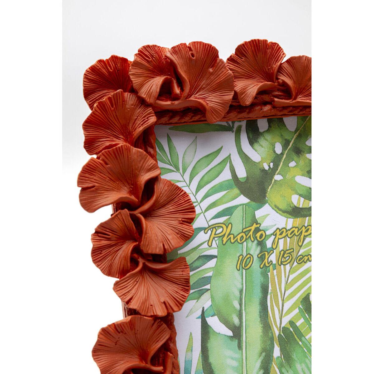 KARE Design Cadre photo Ginkgo Leaf orange 17x20  