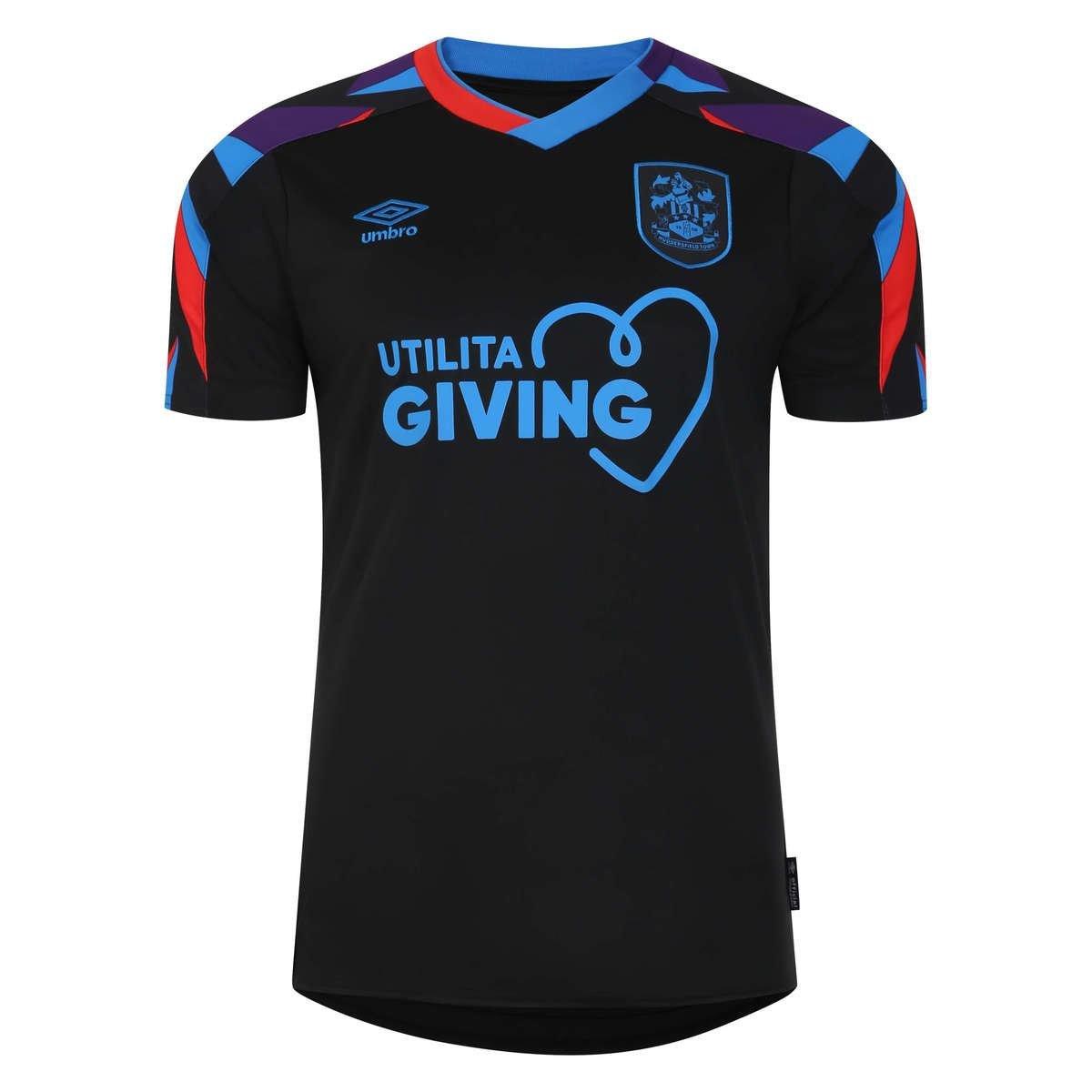 Image of Drittes Trikot 2324, Huddersfield Town Afc Mädchen Schwarz 146/152