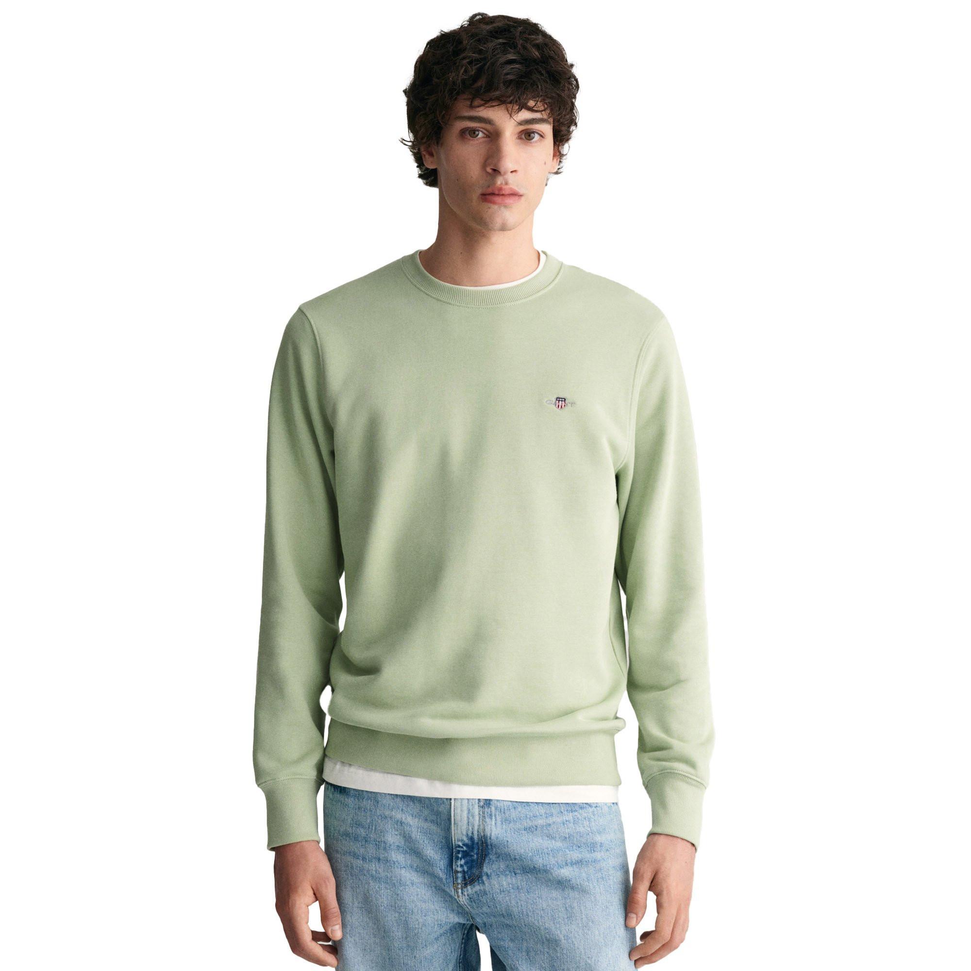 GANT  Felpa  Vestibilità confortevole-REGULAR SHIELD C-NECK SWEAT 