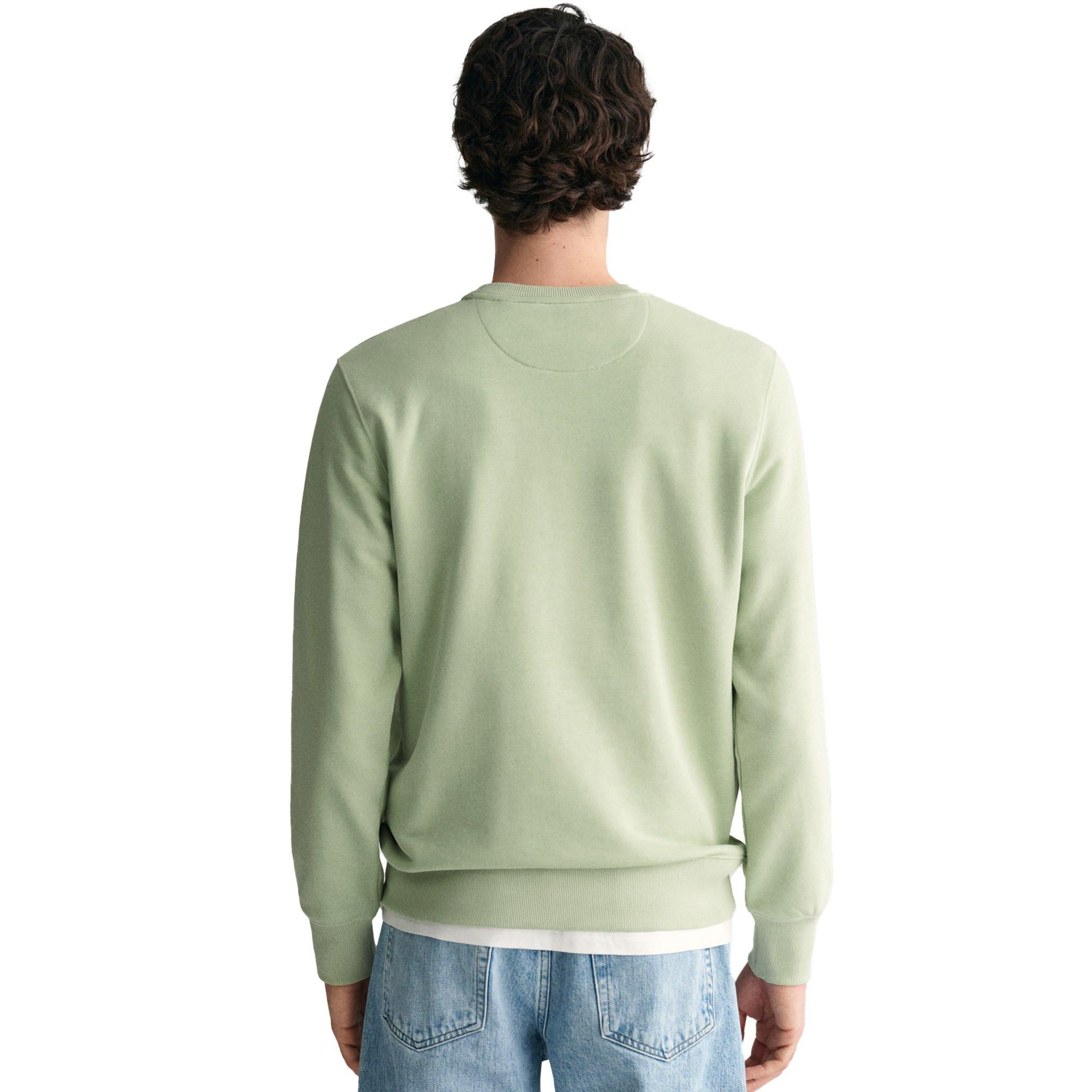 GANT  Sweat-shirt  Confortable à porter-REGULAR SHIELD C-NECK SWEAT 