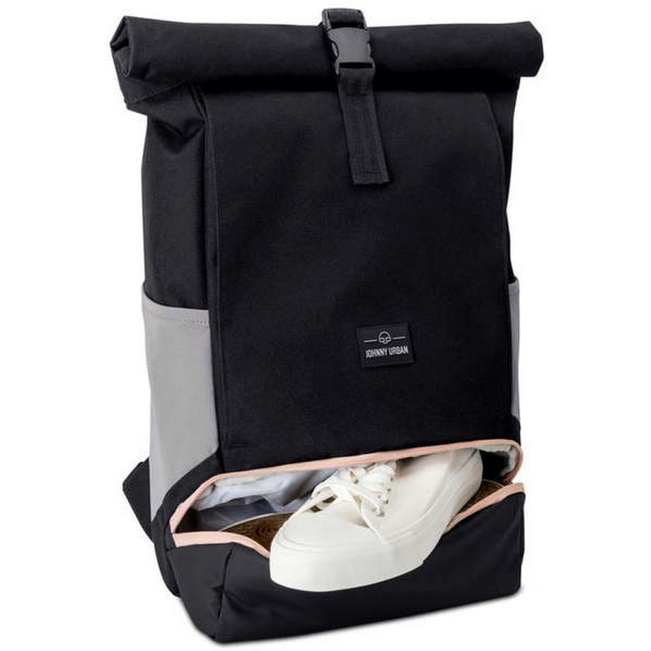 Johnny Urban Allen Sac à dos Rolltop M Noir Rose  