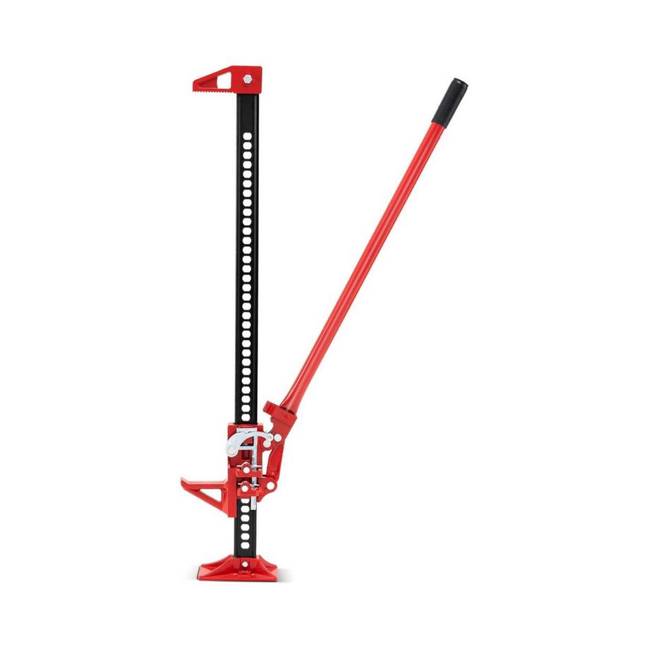 Northio  Wagenheber 3T High Lift Allzweckheber Offroad Stockwinde 112 cm Zahnstangenheber Rot 