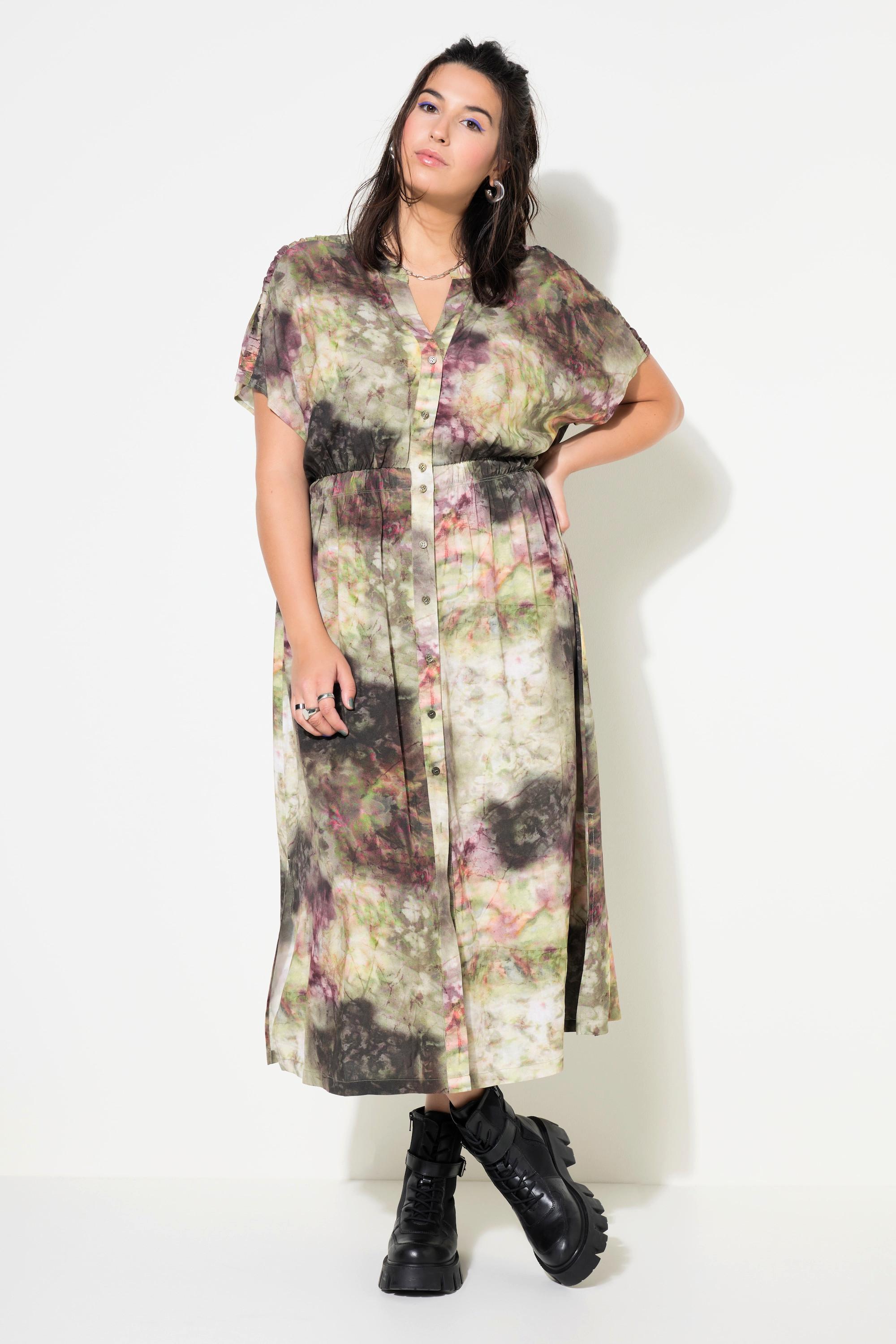 Studio Untold  Maxi abito dal taglio oversize con design marmorizzato 