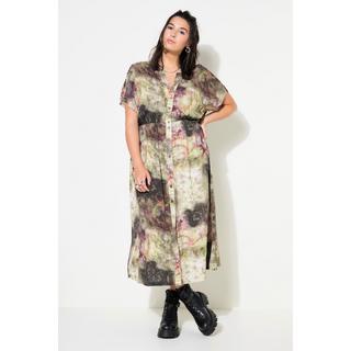 Studio Untold  Robe maxi oversize, imprimé marbre 