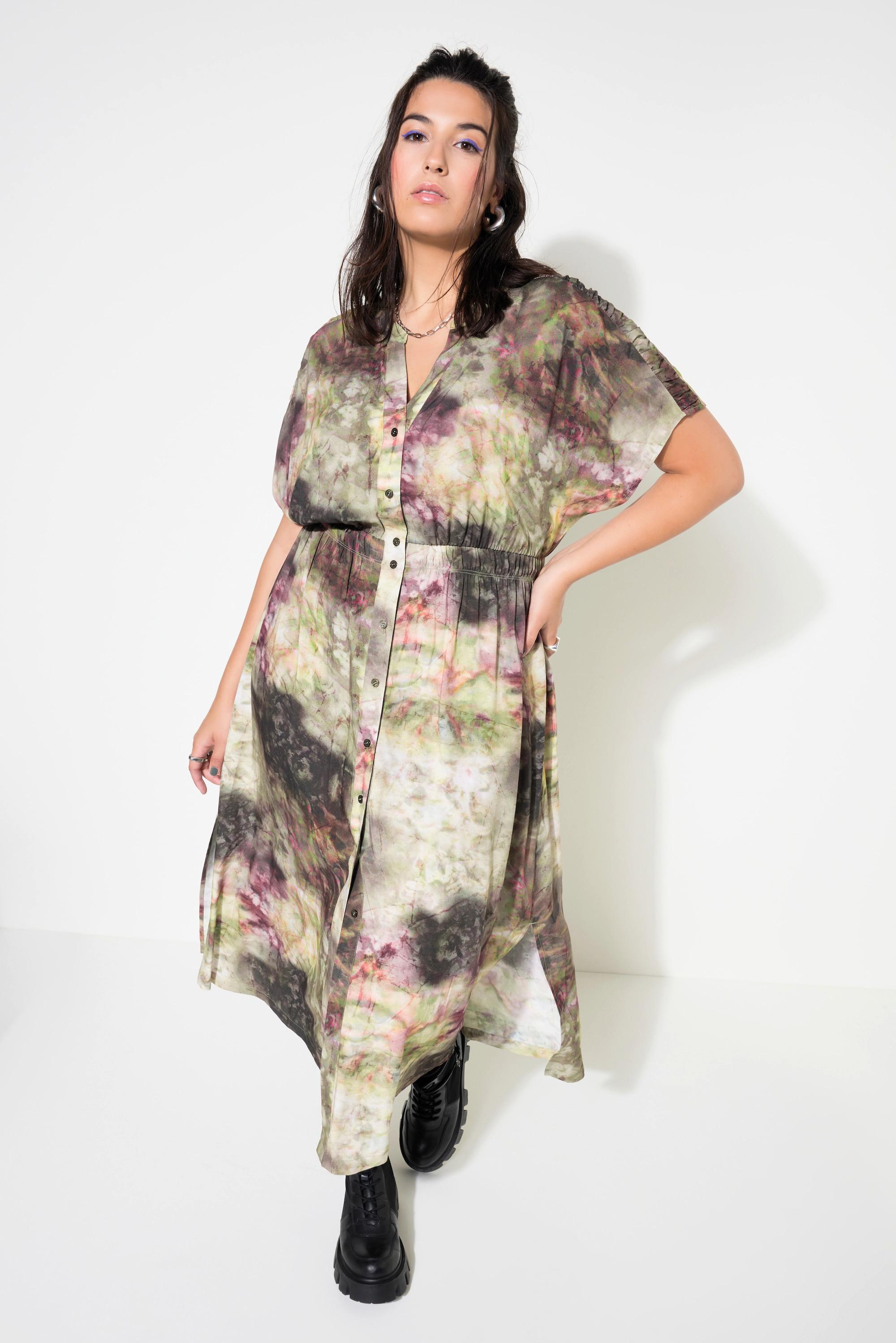 Studio Untold  Maxi abito dal taglio oversize con design marmorizzato 