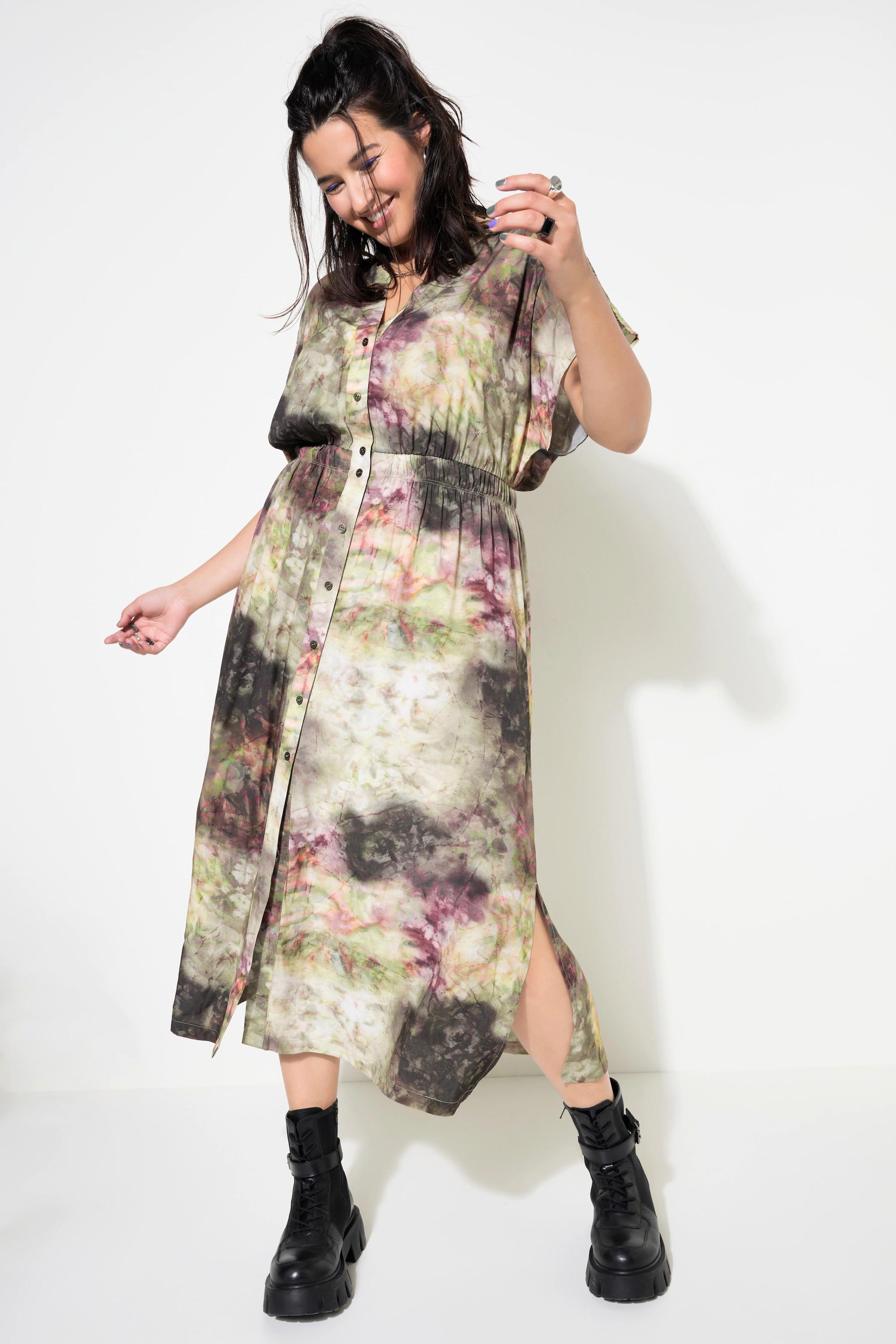 Studio Untold  Maxi abito dal taglio oversize con design marmorizzato 