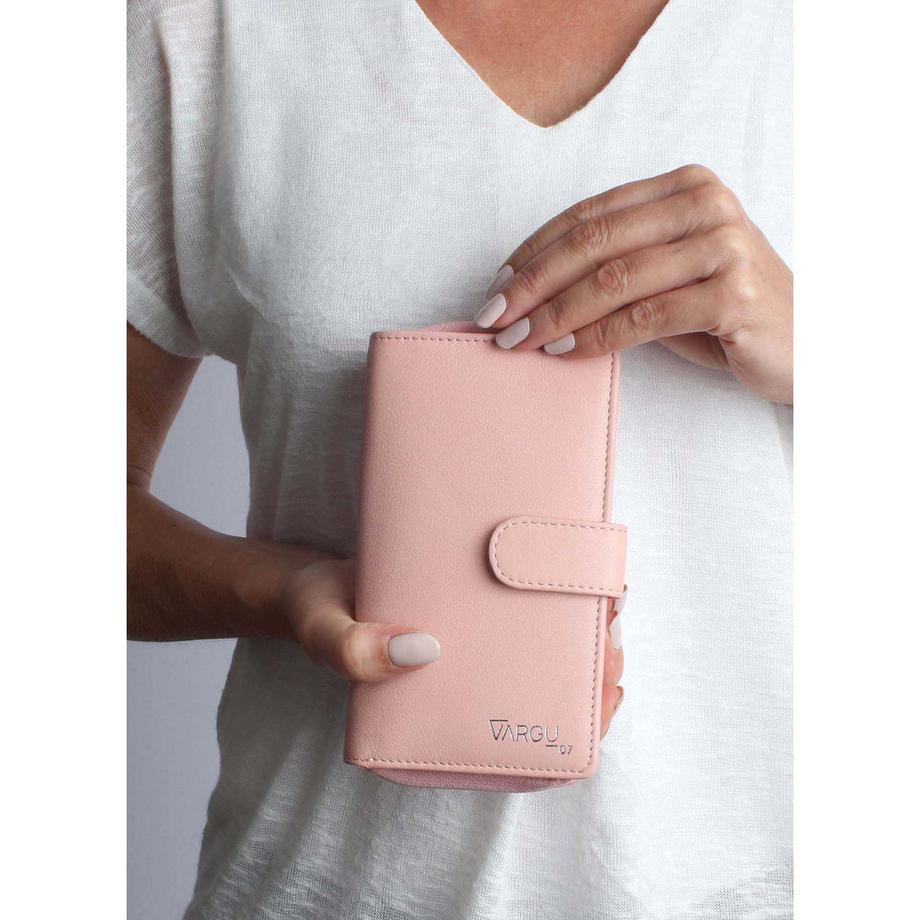 VARGU SABA 1-A Mono Echtleder Geldbörse  