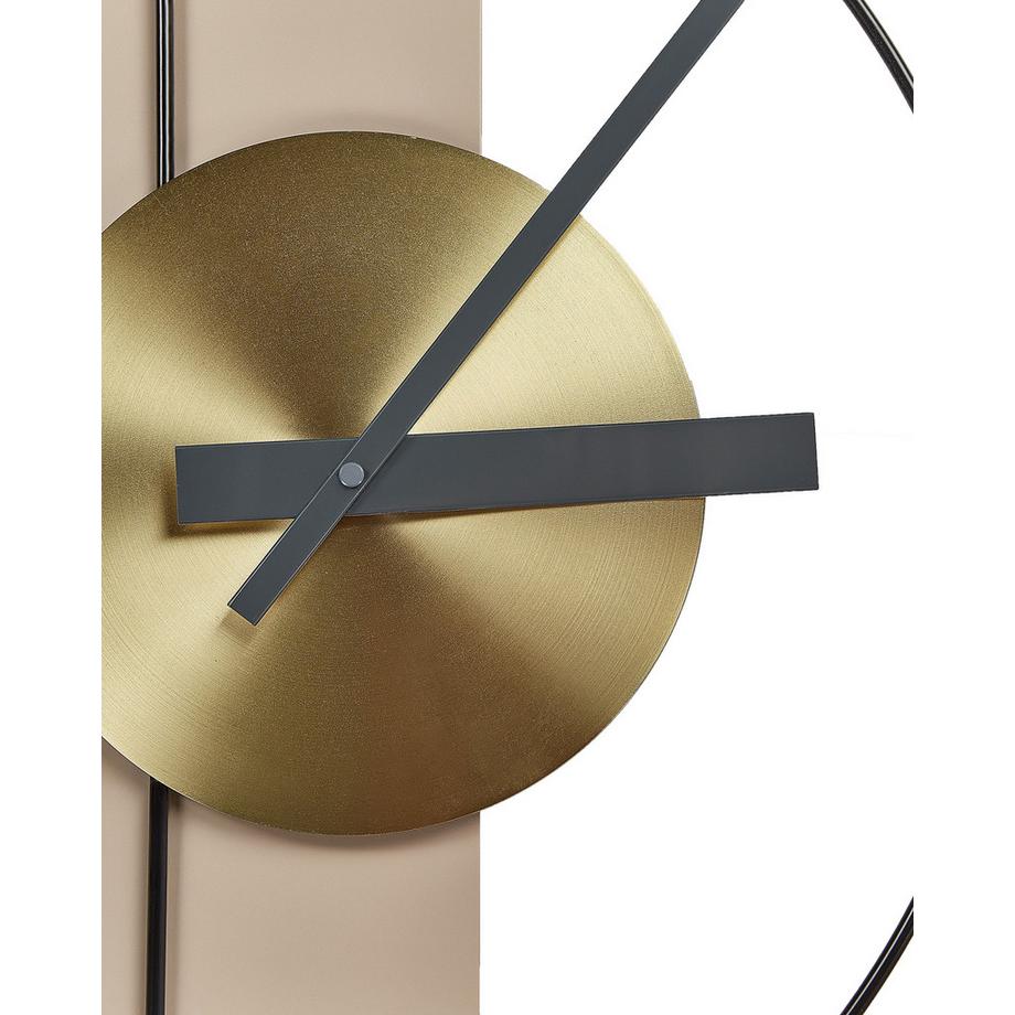 Beliani Orologio da parete en Acciaio Moderno CEVINS  