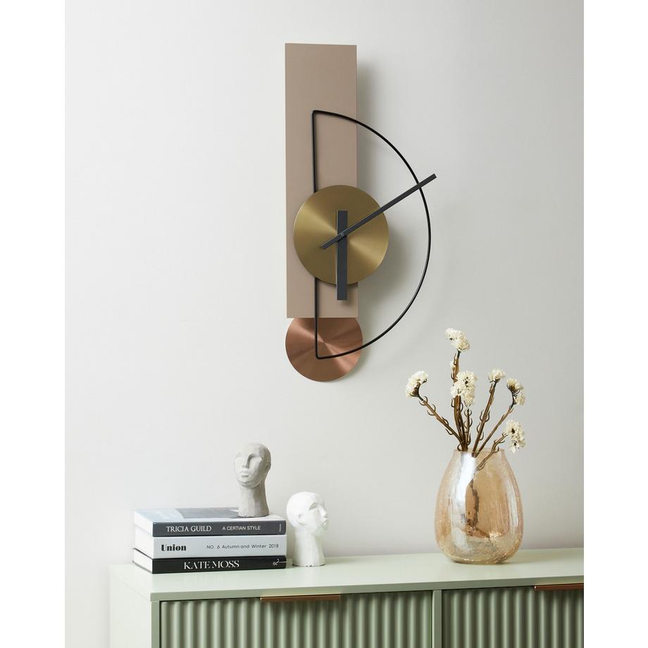 Beliani Orologio da parete en Acciaio Moderno CEVINS  