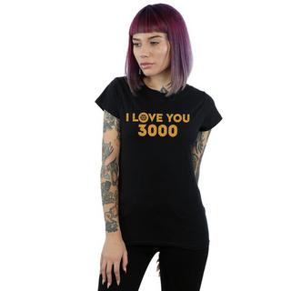 MARVEL  Avengers Endgame I Love You 3000 Arc Reactor TShirt 