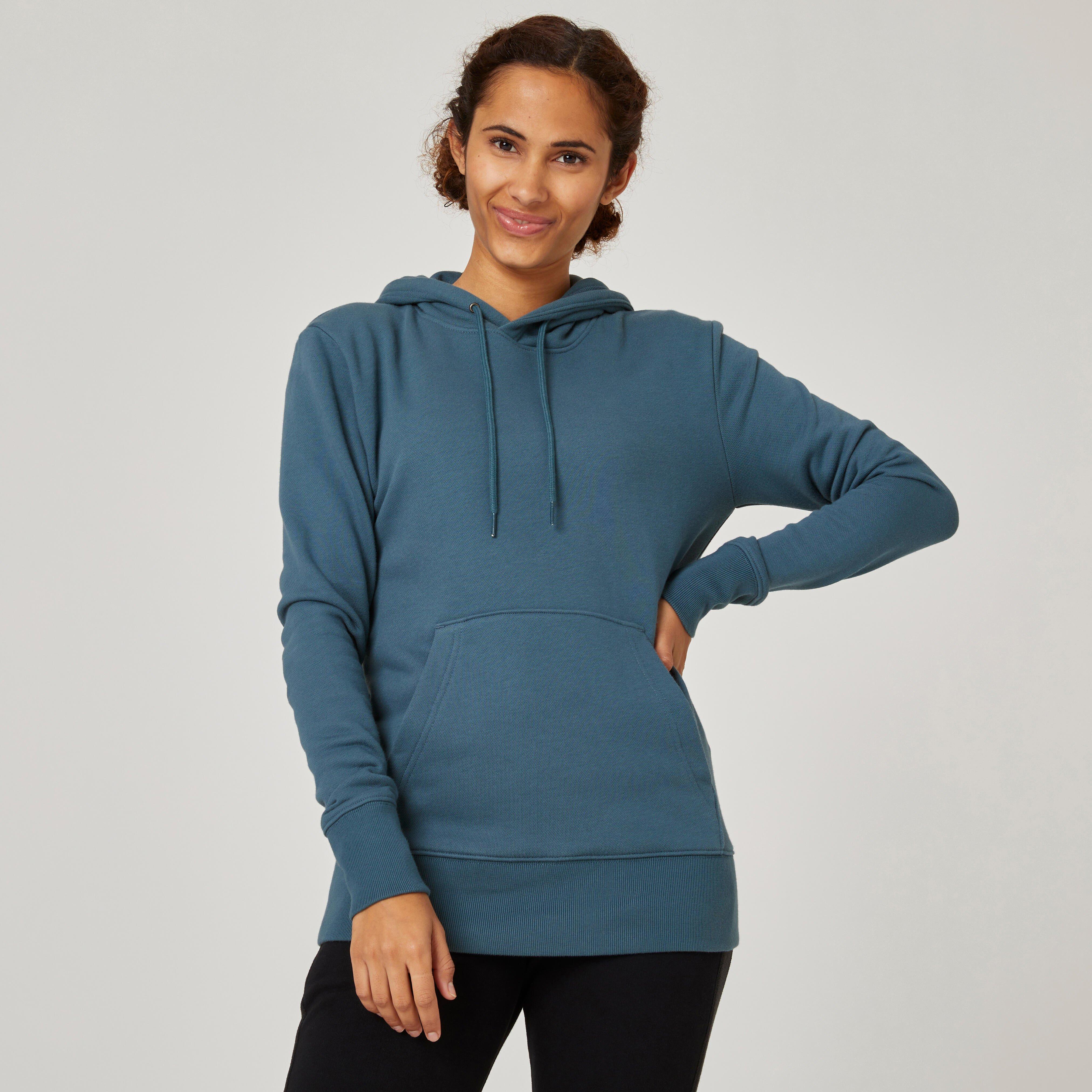 Image of Sweatshirt - 500 Essential W Damen Blau Bedruckt XS