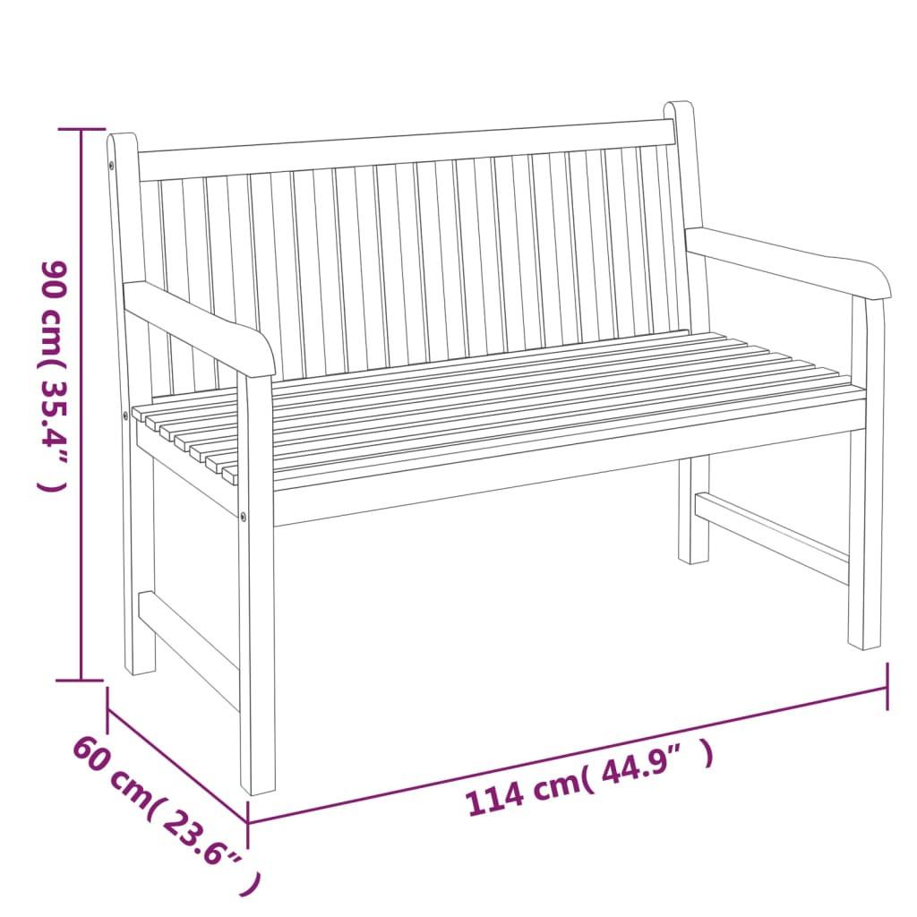 VidaXL Garten-essgruppe teak  