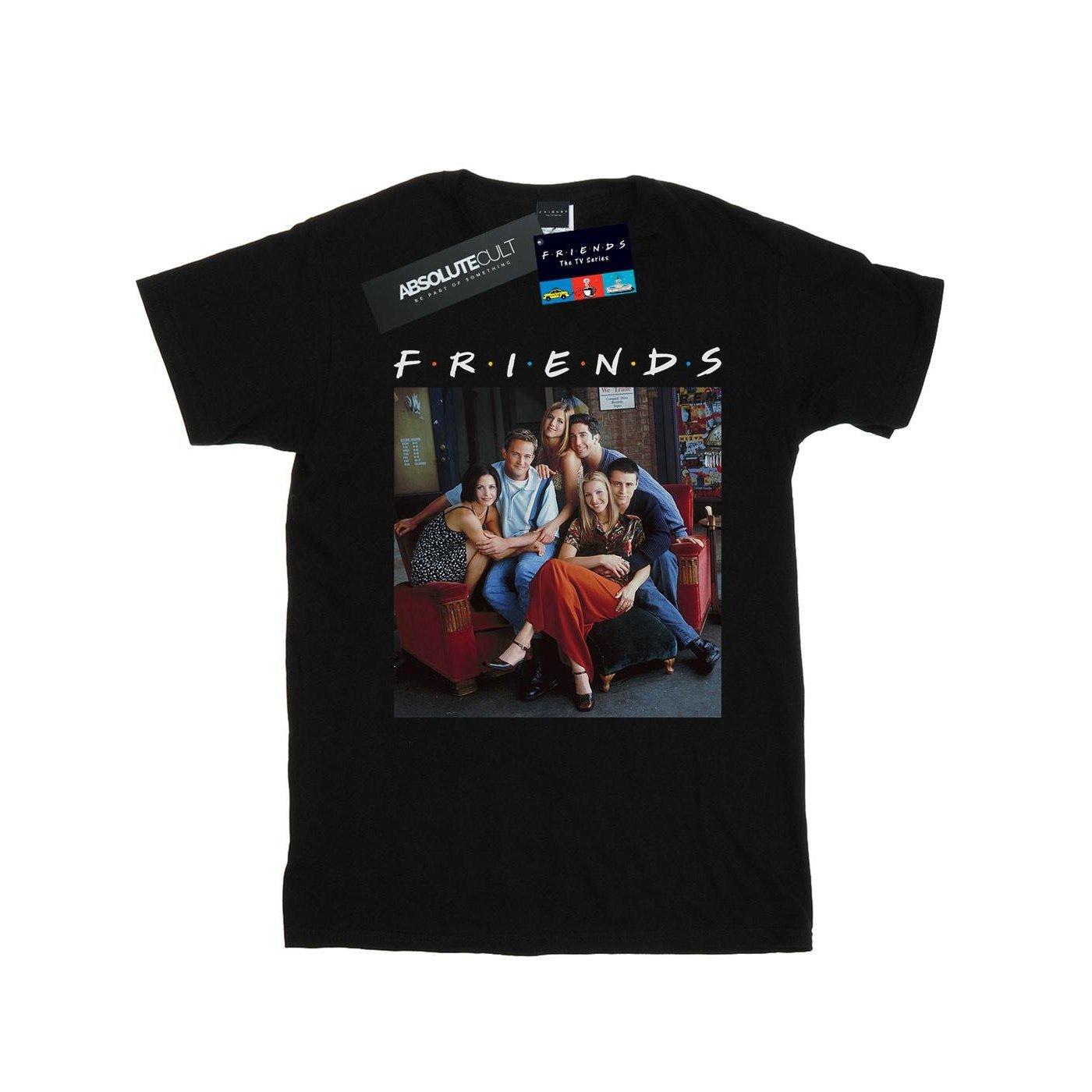 Image of Group Photo Couch Tshirt Jungen Schwarz 140/146