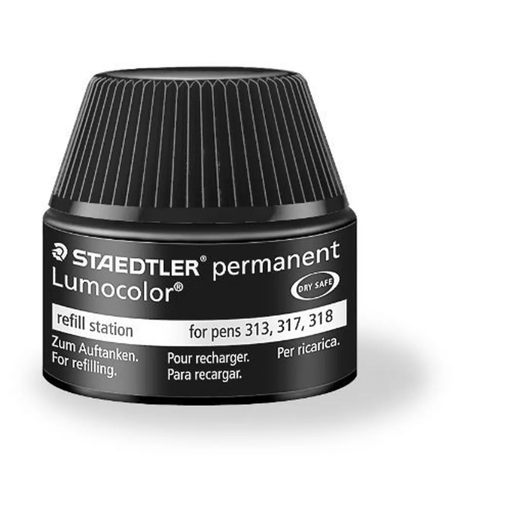 STAEDTLER -  Lumocolor permanent 15ml, Noir