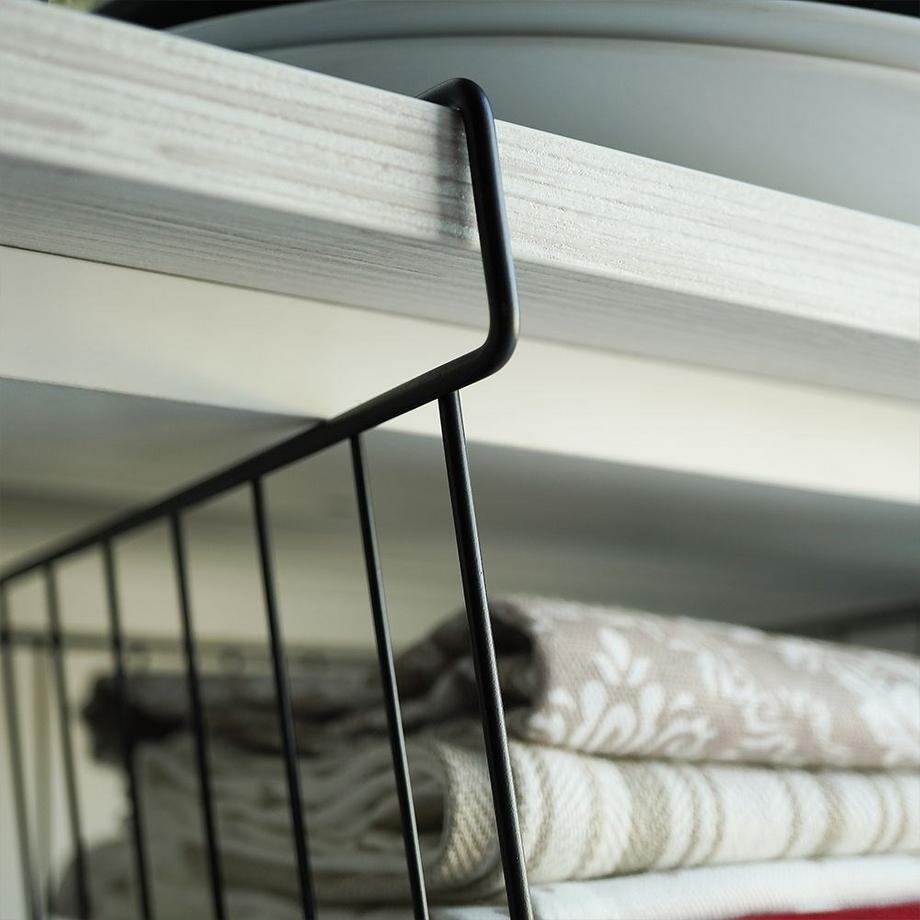 B2X  Praktischerer Metallkorb für zusätzliche hängende Aufbewahrung 