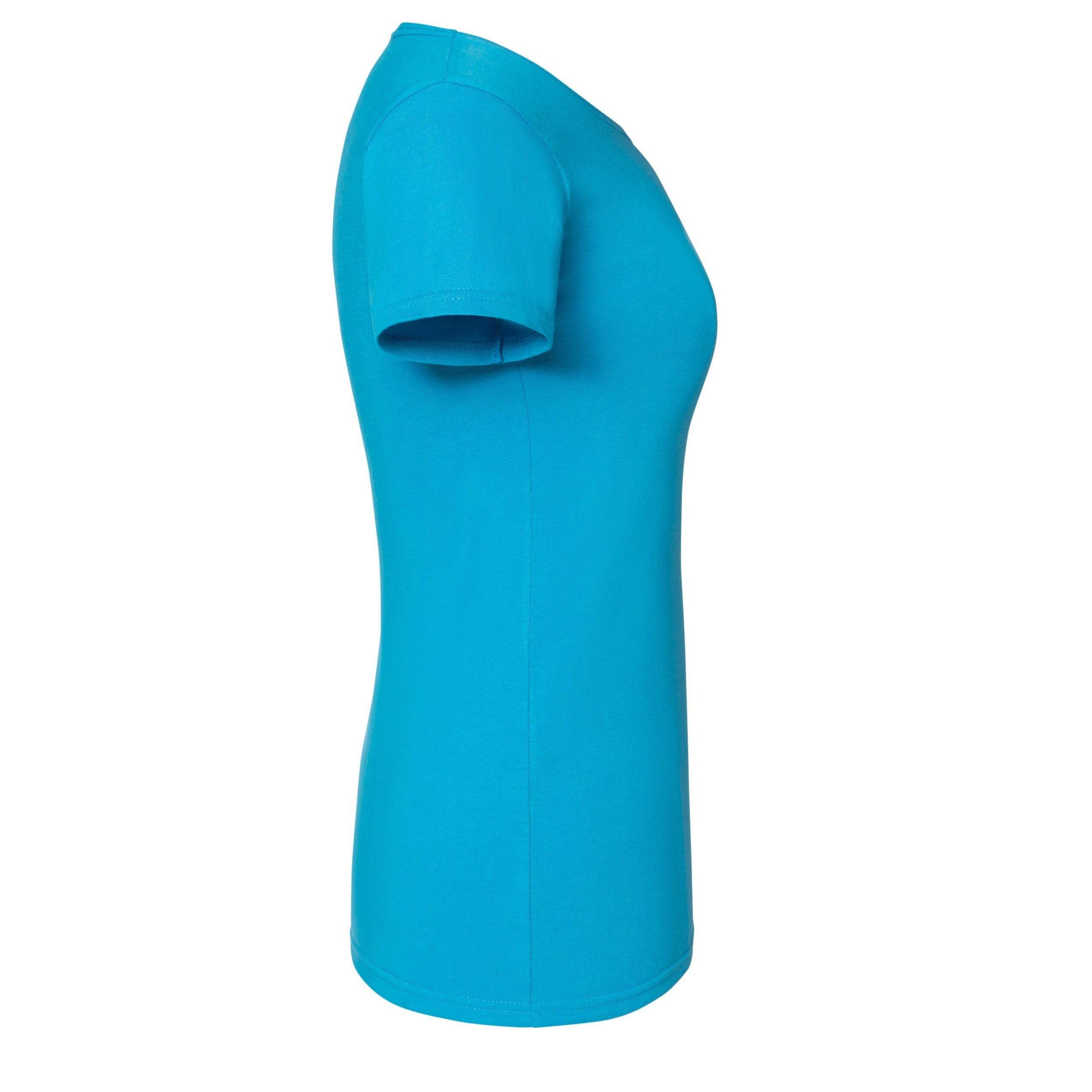 Image of Iconic Tshirt Damen Blau XS