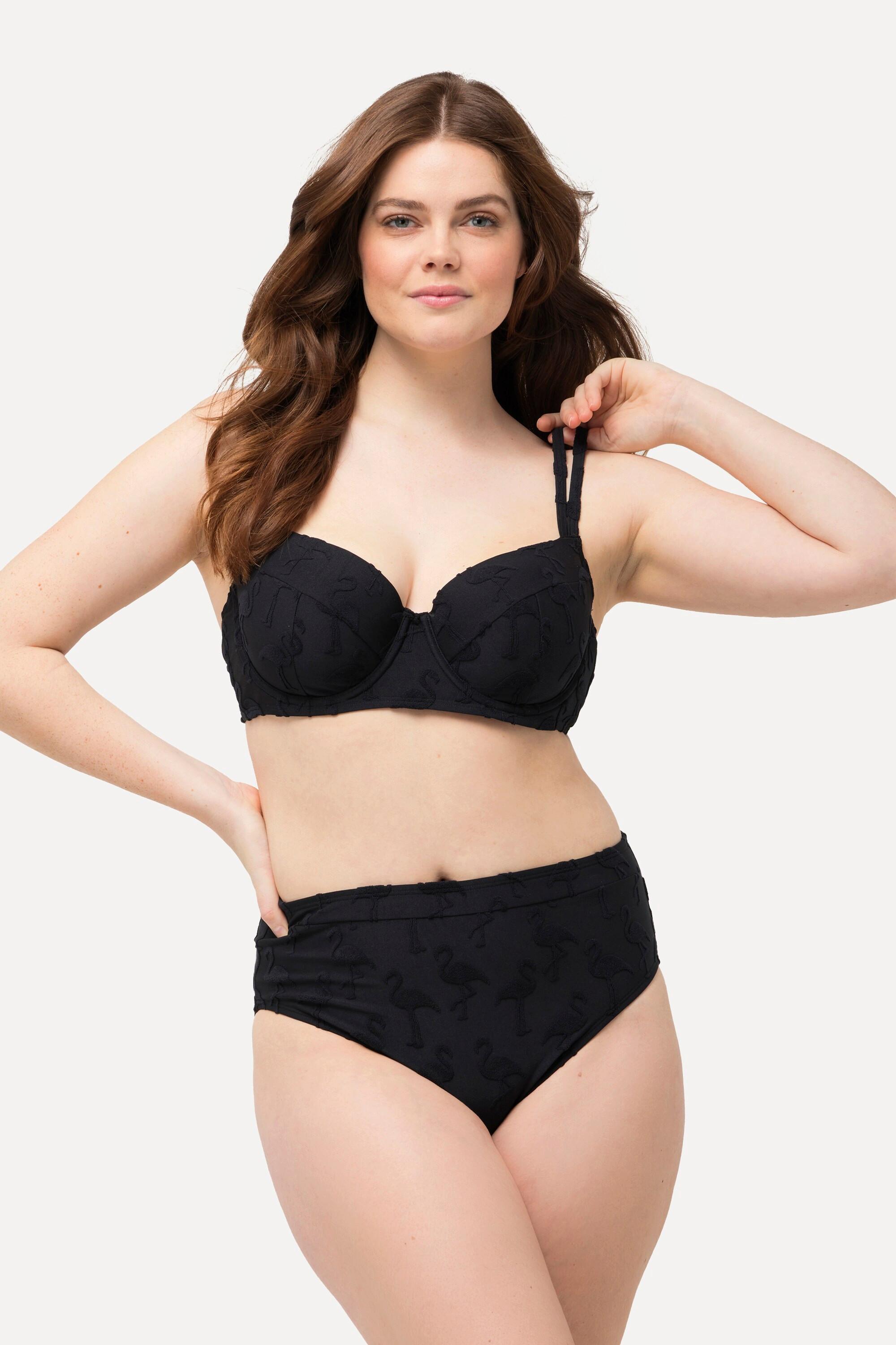 Ulla Popken Bikini Flamant Softcup Armatures Bonnet D  