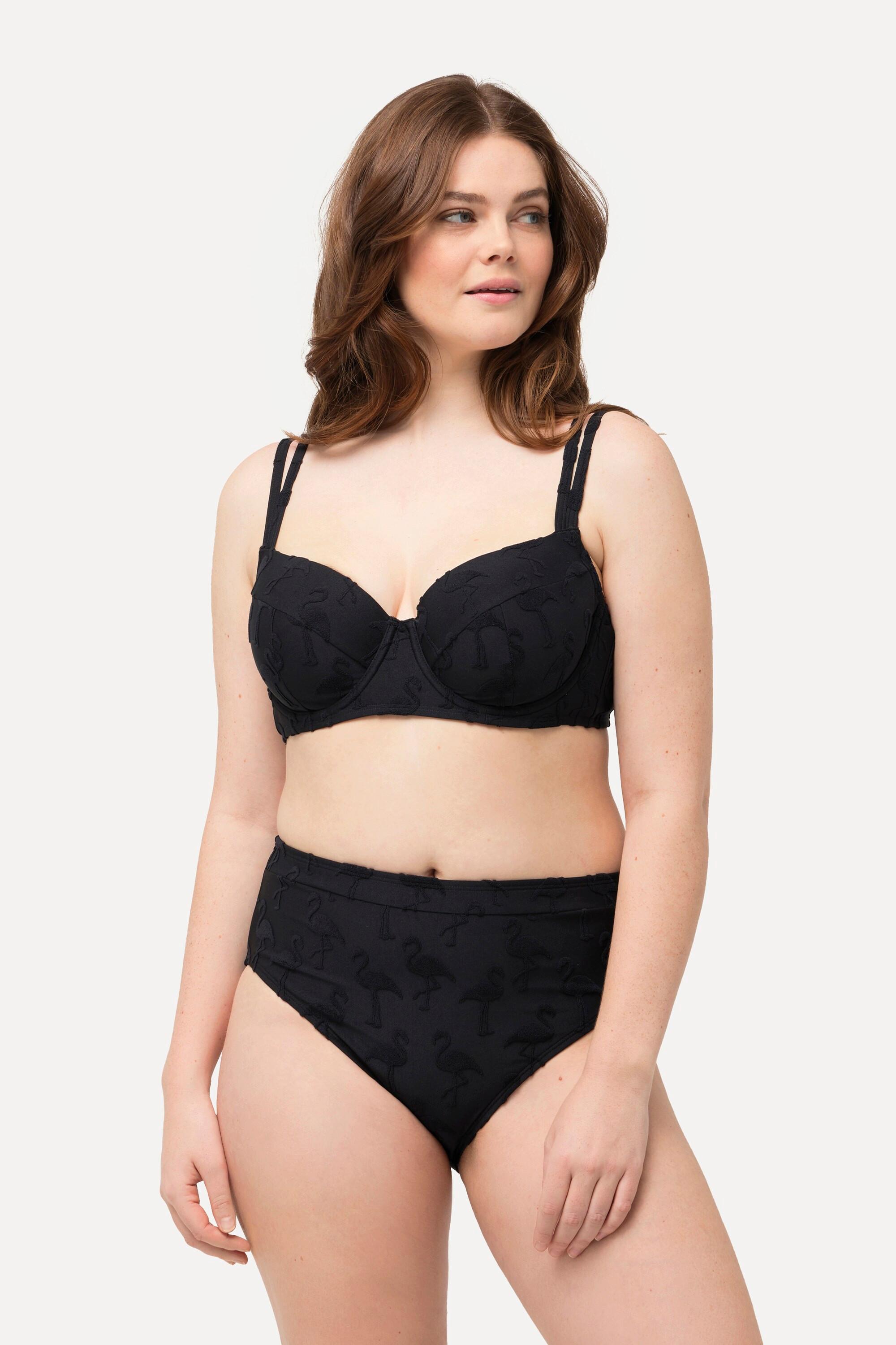 Ulla Popken Bikini Flamant Softcup Armatures Bonnet D  