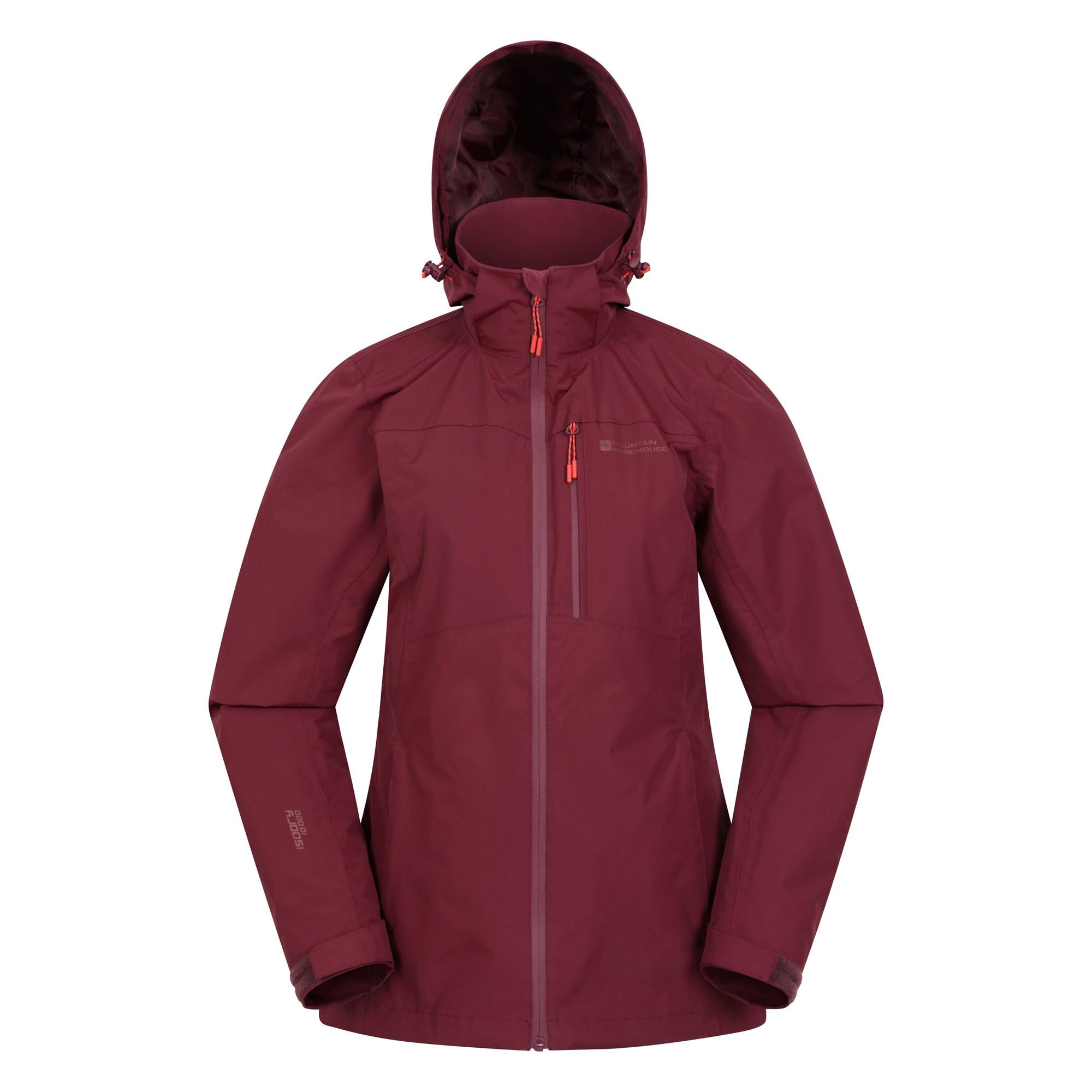 Image of Rainforest Ii Extreme Jacke, Wasserfest Unisex Weinrot 44