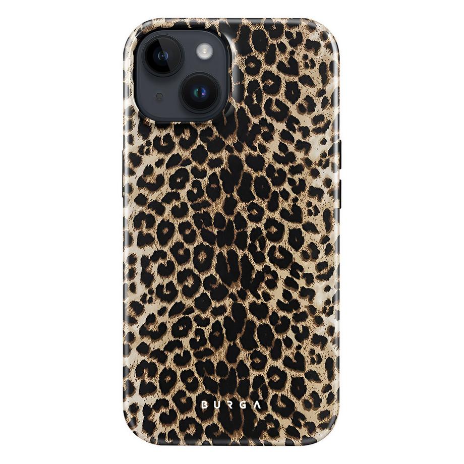 Coque Burga iPhone 14 Léopard