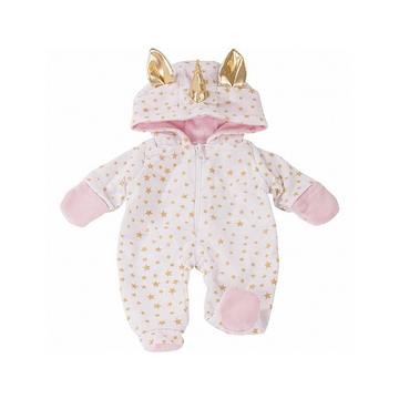 3402913 Onesie Einhorn Einteiliger Puppen-Overall Puppenbekleidung Gr. M Bekleidungsund Zubehörset für Babypuppen 42 46 cm