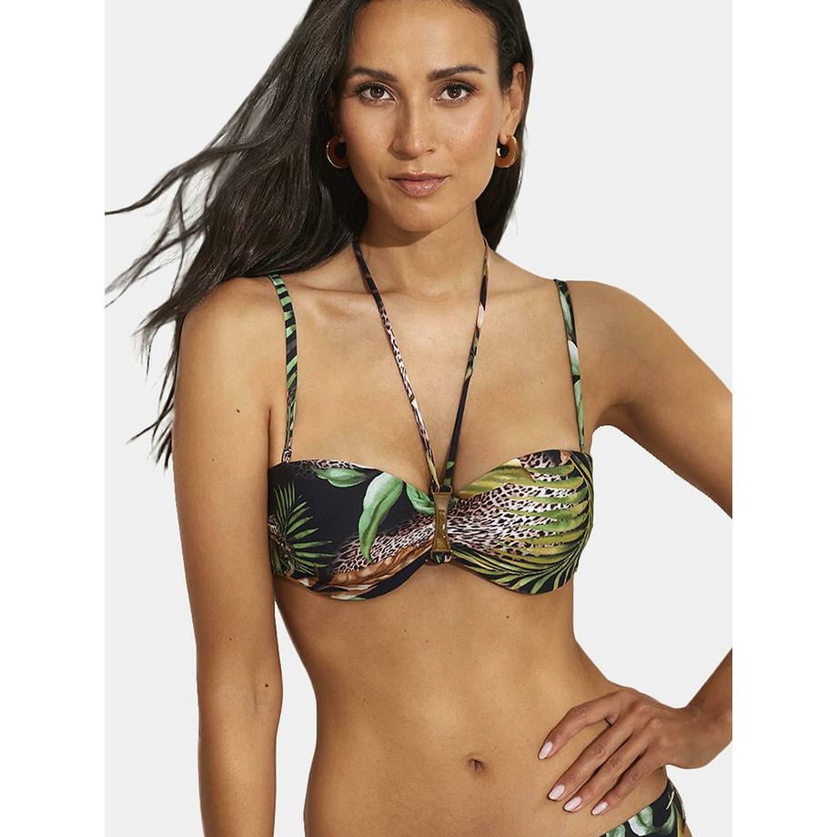 Selmark Bandeau-Badeanzug-Oberteil Paradise  