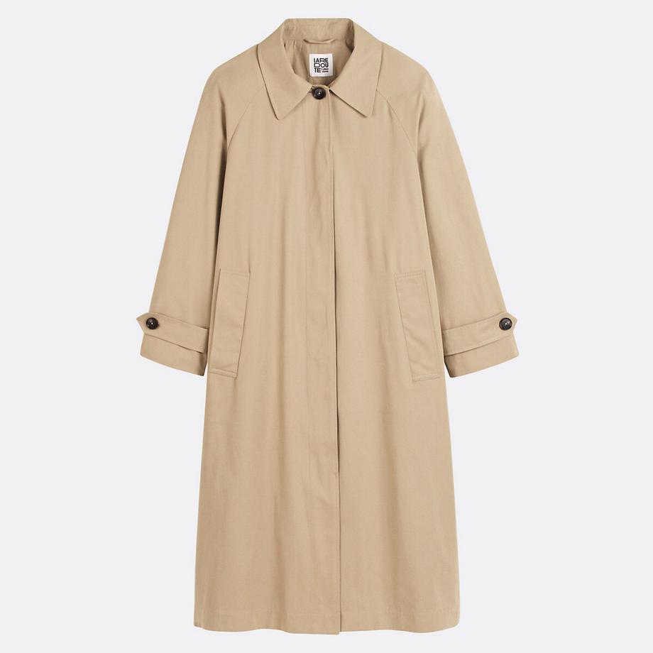 La Redoute Collections Oversize Trenchcoat mit Knopfleiste  