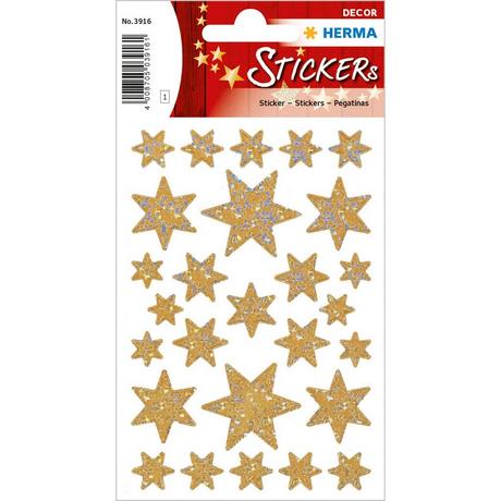 HERMA  HERMA 3916 sticker decorativi Oro Permanente 27 pz 