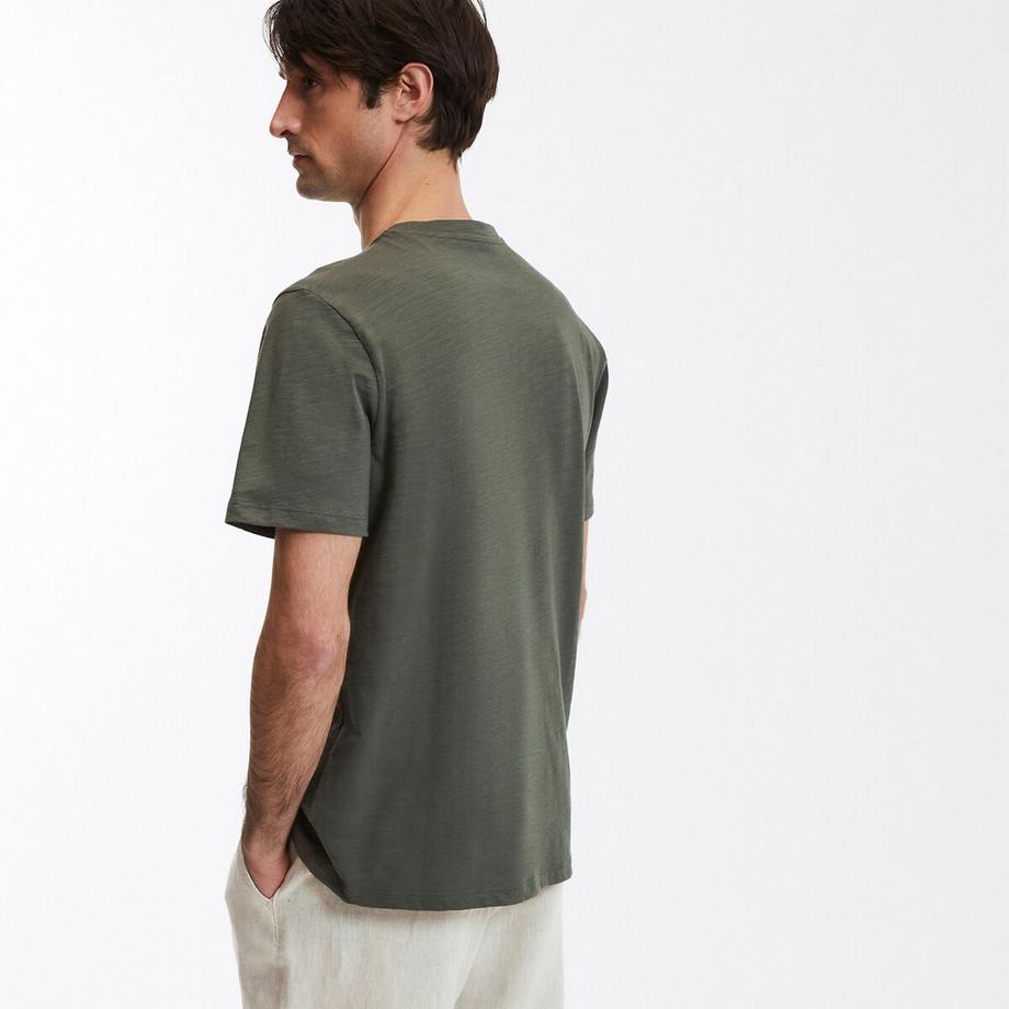 La Redoute Collections T-shirt col rond manches courtes  