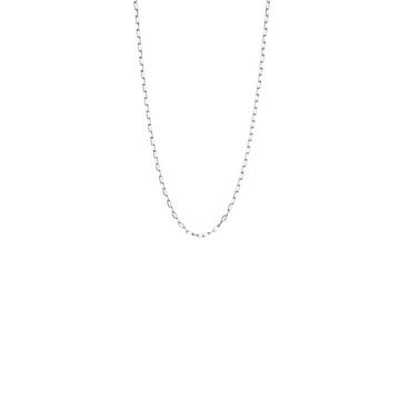 Charm-Halskette mit Paperclip-Gliedern aus