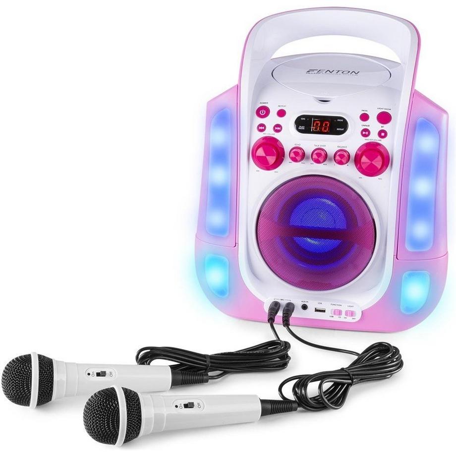 Fenton  Karaoke Maschine SBS30P Pink 