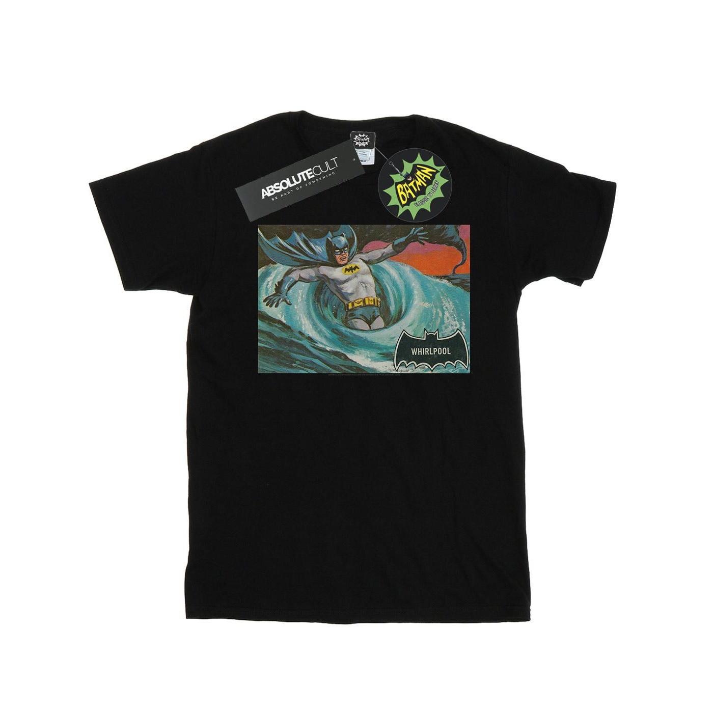 Image of Batman Tv Series Whirlpool Tshirt Mädchen Schwarz 128