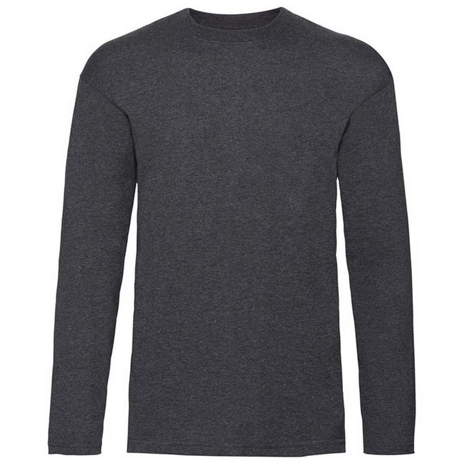 Fruit of the Loom Valueweight T-Shirt Maniche Lunghe  